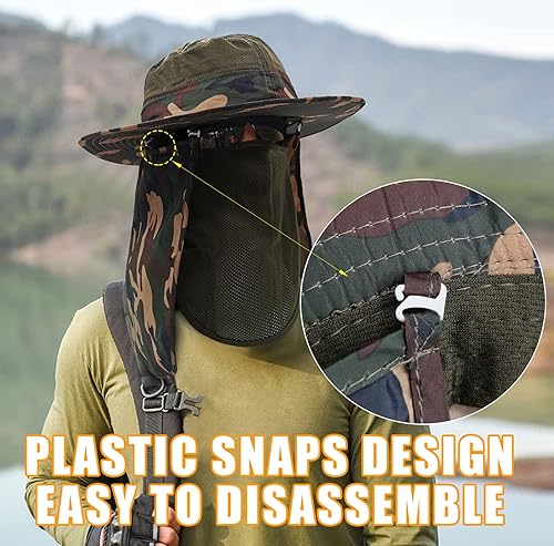 Miniatura 3 de Outrip Sombrero de pesca unisex para adultos