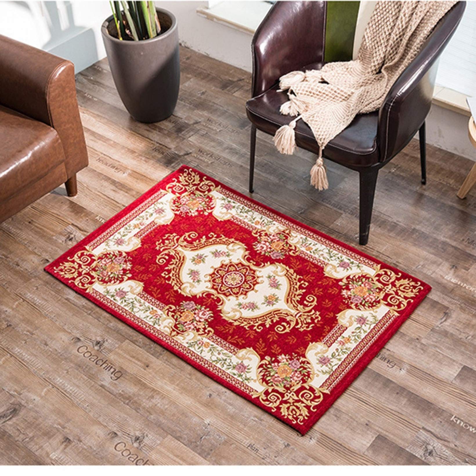 Amazon｜花柄 玄関マット おしゃれ 北欧 室内 洗える 滑り止め