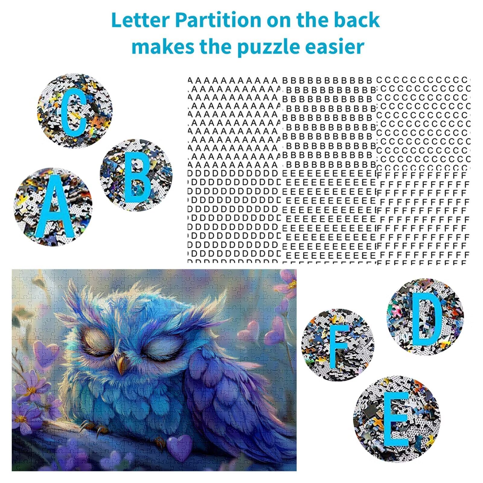 Puzzle 3000 elementów urocze puzzle dla dorosłych zwierzę 122 x 81 cm unikalne rzemiosło klasyczne 3D drewniana układanka do rodzinnych gier aktywnych, układanka zrób to sam do dekoracji ścian domu