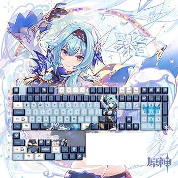 原神　胡桃イメージ　キーキャップ セット Amazon.co.jp: 原神グッズ PBT キーキャップ メカニカルキー