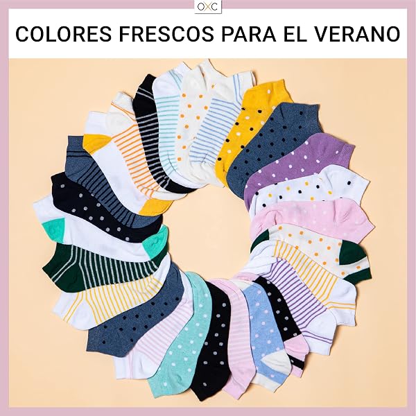 Occulto Calcetines Tobilleros para Niño y Niña 10 Pares (modelo: Mikl) - 4