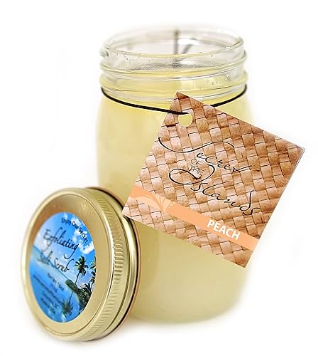 Secrets of the Islands - Exfoliante de sal de melocotón 16 oz