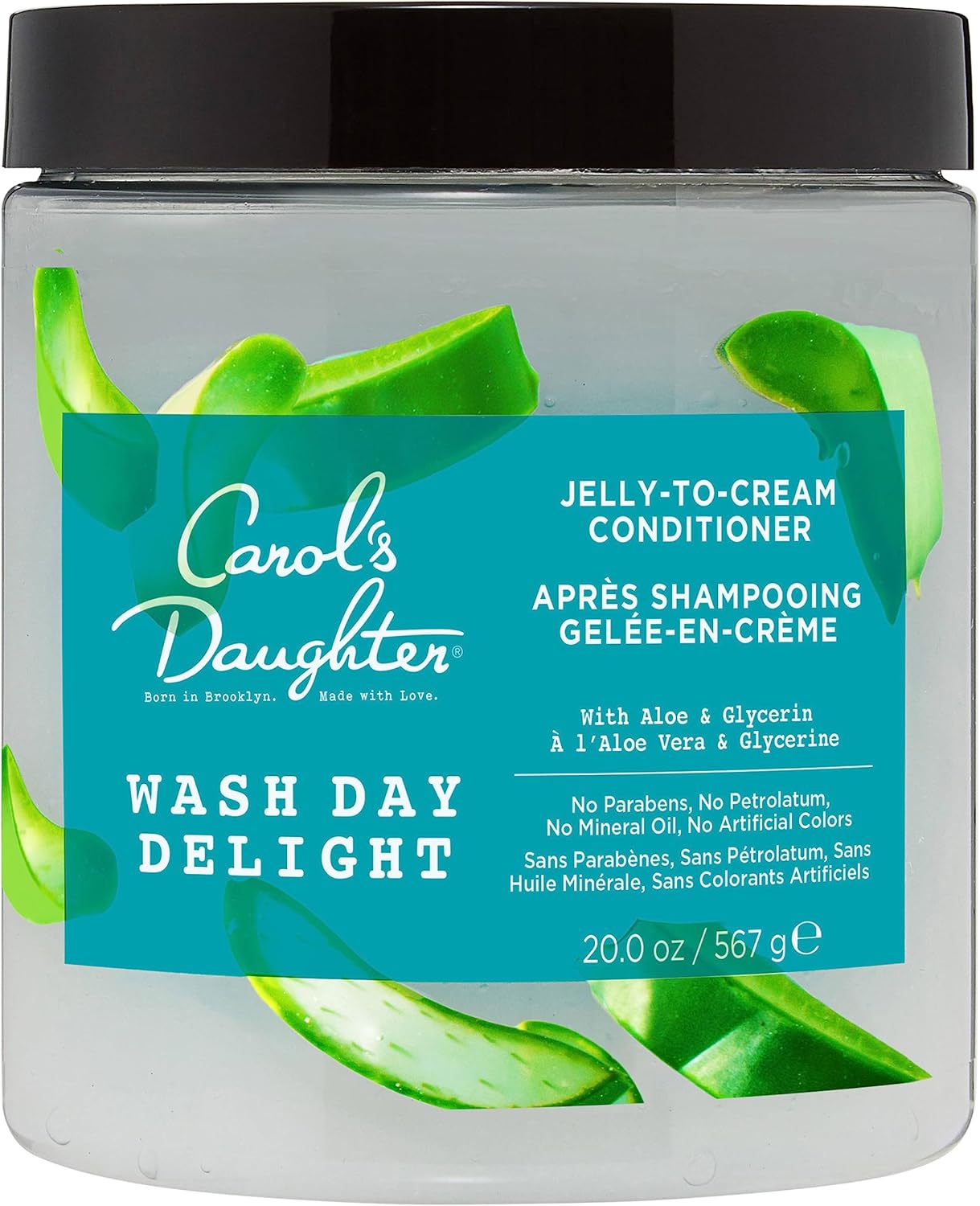 Carol's Daughter Detangling JellytoCream Conditioner with Glycerin and Aloe, Paraben Free for