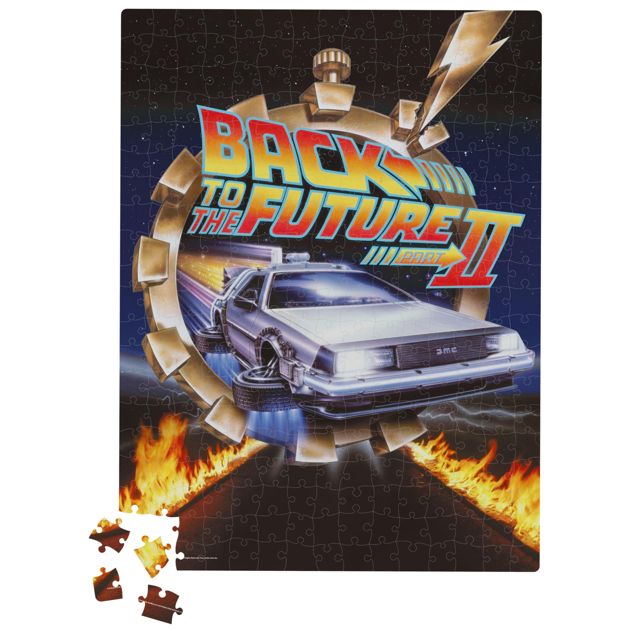 Amazon.com: Back to The Future 2 Movie, 500-Piece Jigsaw Puzzle in