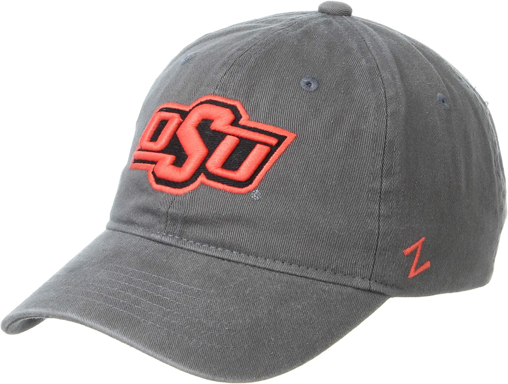Zephyr Men's Adjustable Scholarship Hat Charcoal