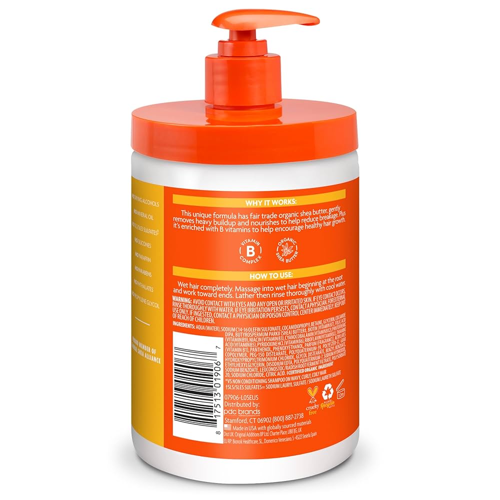 Amazon.com: Cantu Sulfate-Free Cleansing Cream Shampoo with
