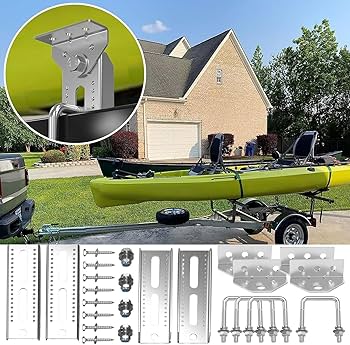 Amazon | ボート トレーラー二段ブラケット、ボート トレーラー