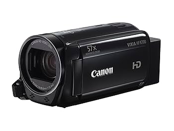 Amazon.com: Canon VIXIA HF R700 全高清攝錄機(黑色) : 電子