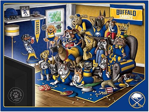 Miniatura 3 de YouTheFan Los fanáticos de la NHL Purebred son un verdadero mordedor de uñas