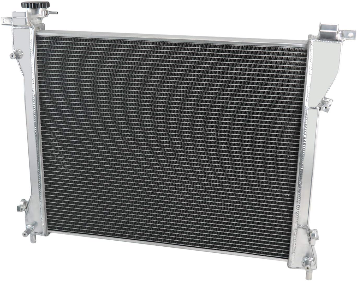 2 Row Aluminum Radiator For 2008-2020 Dodge Grand Caravan/Chrysler Town&Country 3.6L 3.8L, 2 Core Crossflow Radiador 2009 2010 2011 2012 2013 2014 2015 2016 2017 2018 2019