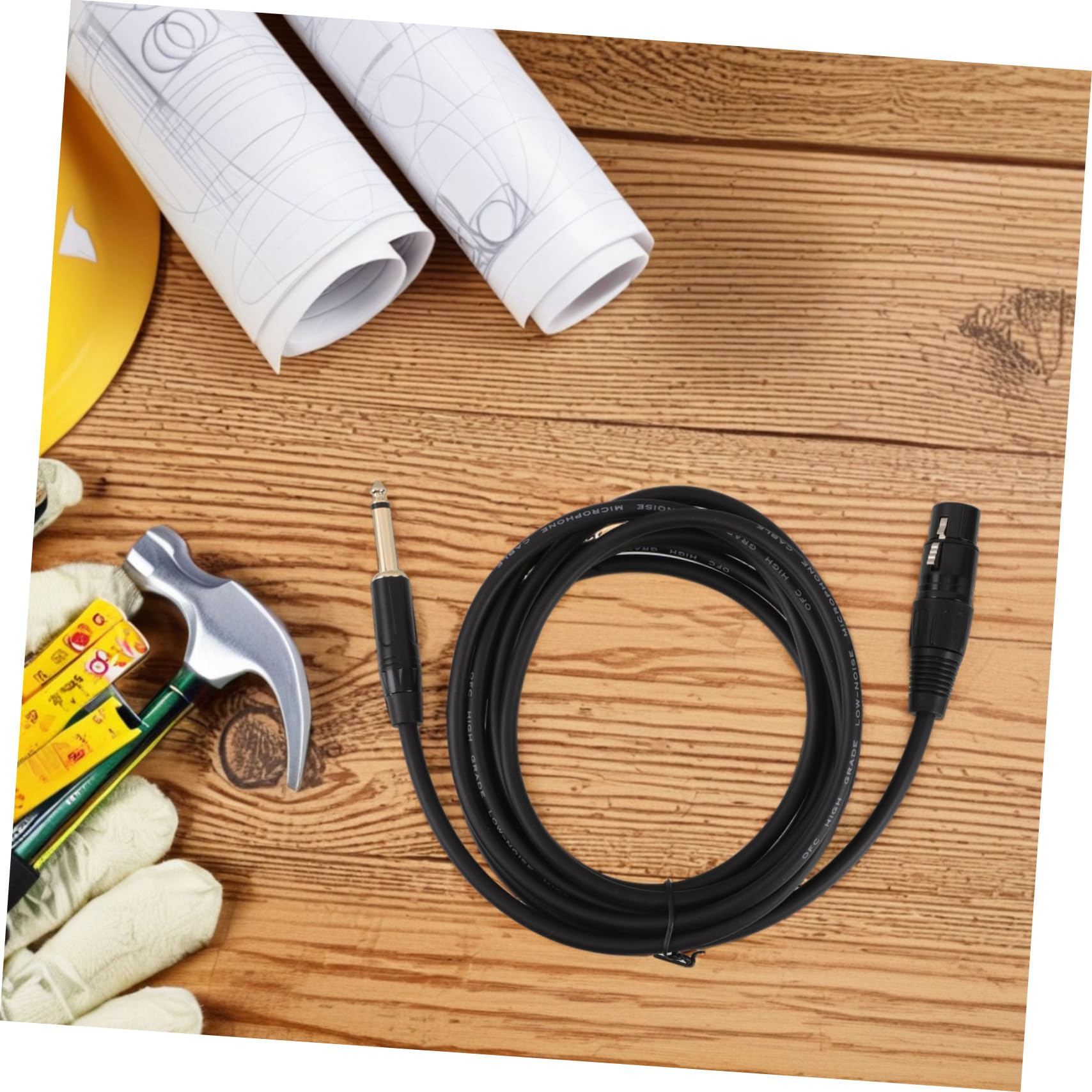 3 Pezzi Microfono Xlr Jack Adattatore Audio e Versatile per Connessione Veloce e Chiaro