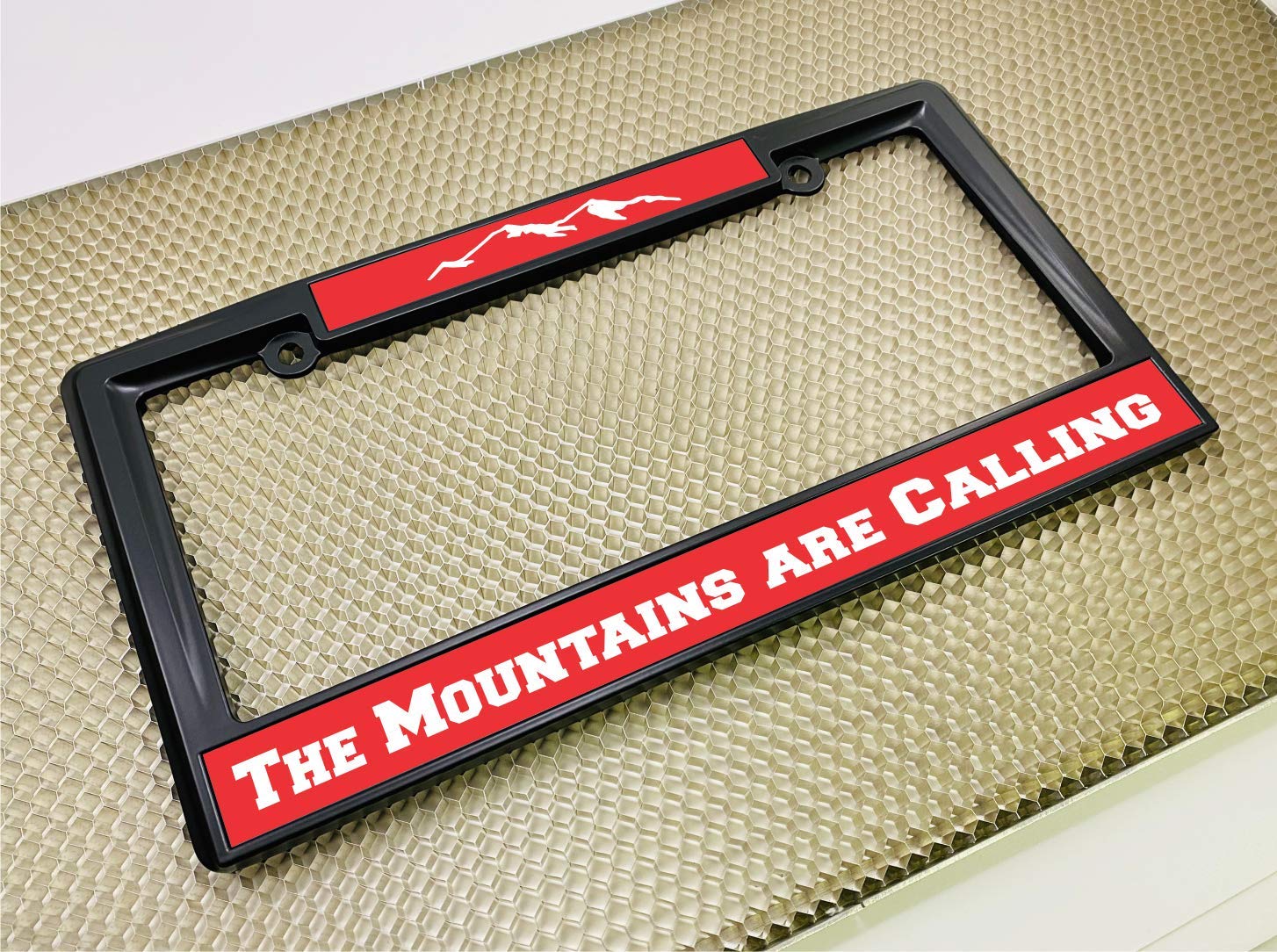 Custom Personalized Heavy Duty Metal Laser Engraved Car License Plate Frame wit - Picture 19 of 113
