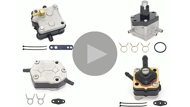 Amazon.com: QuickMarine 826398A1 Fuel Pump with Clips and O