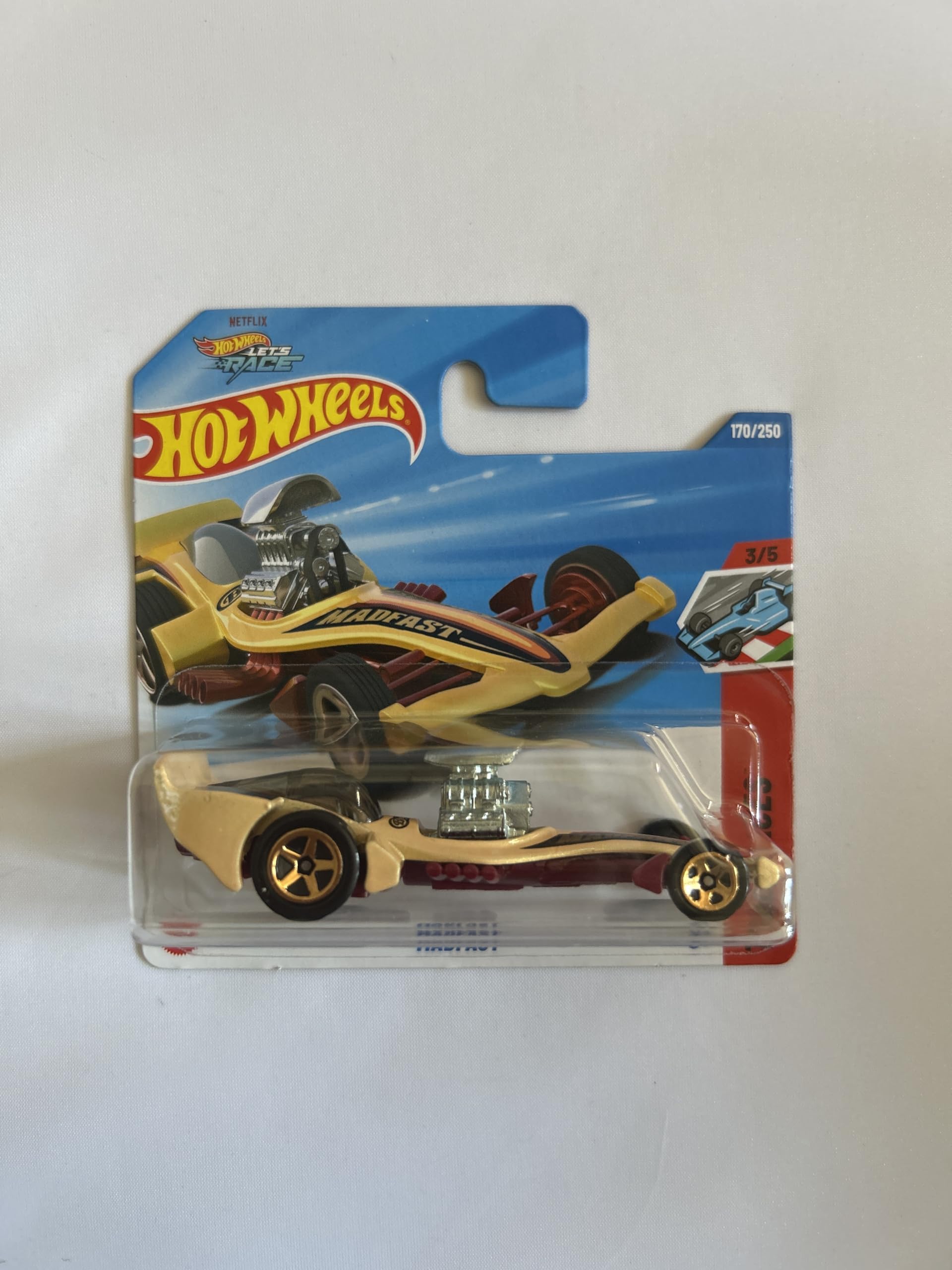Hot Wheels 1:64 Scale Play or Display Vehicle Car Collection Kids Gift 2025 Model Choose 1 Car (JBB01, 170/250 Madfast) — image 1