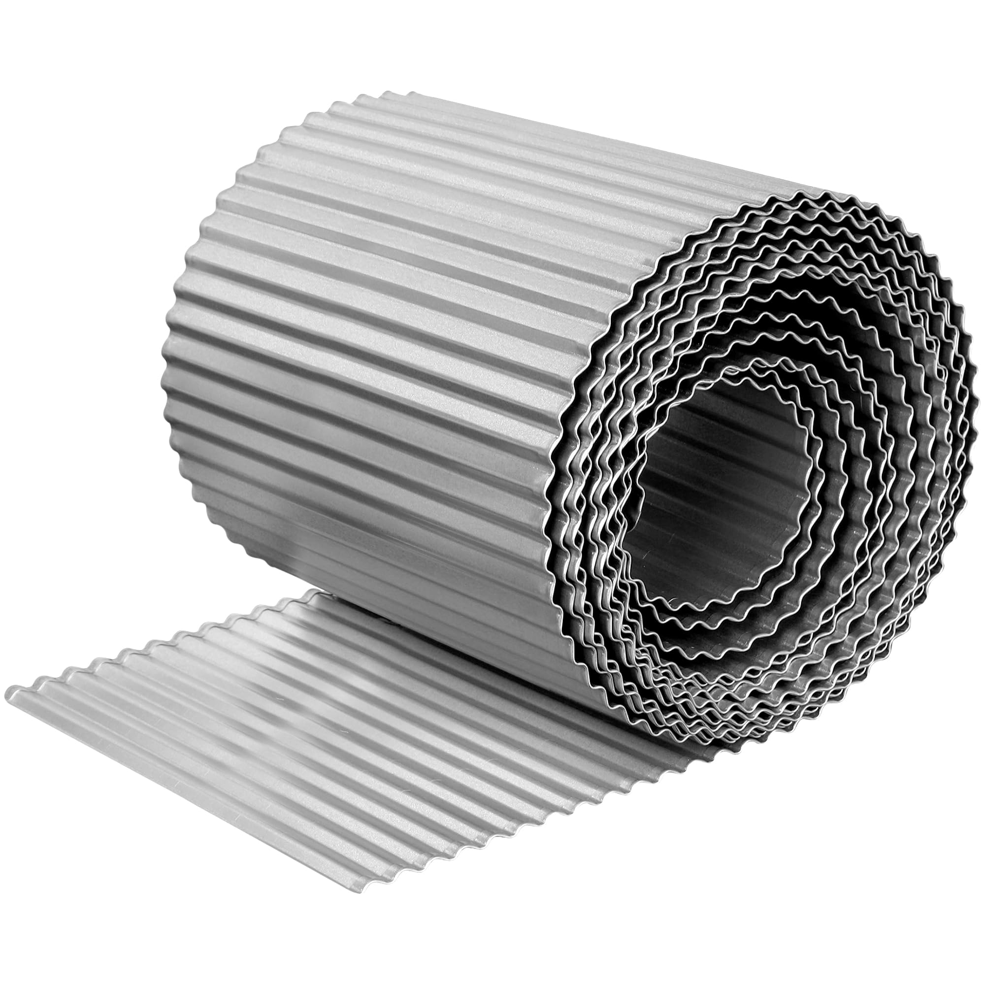 Raised Garden Bed KOL 20 FT Corrugated Galvanized Steel Garden Edging - 8\, image size:2000x2000