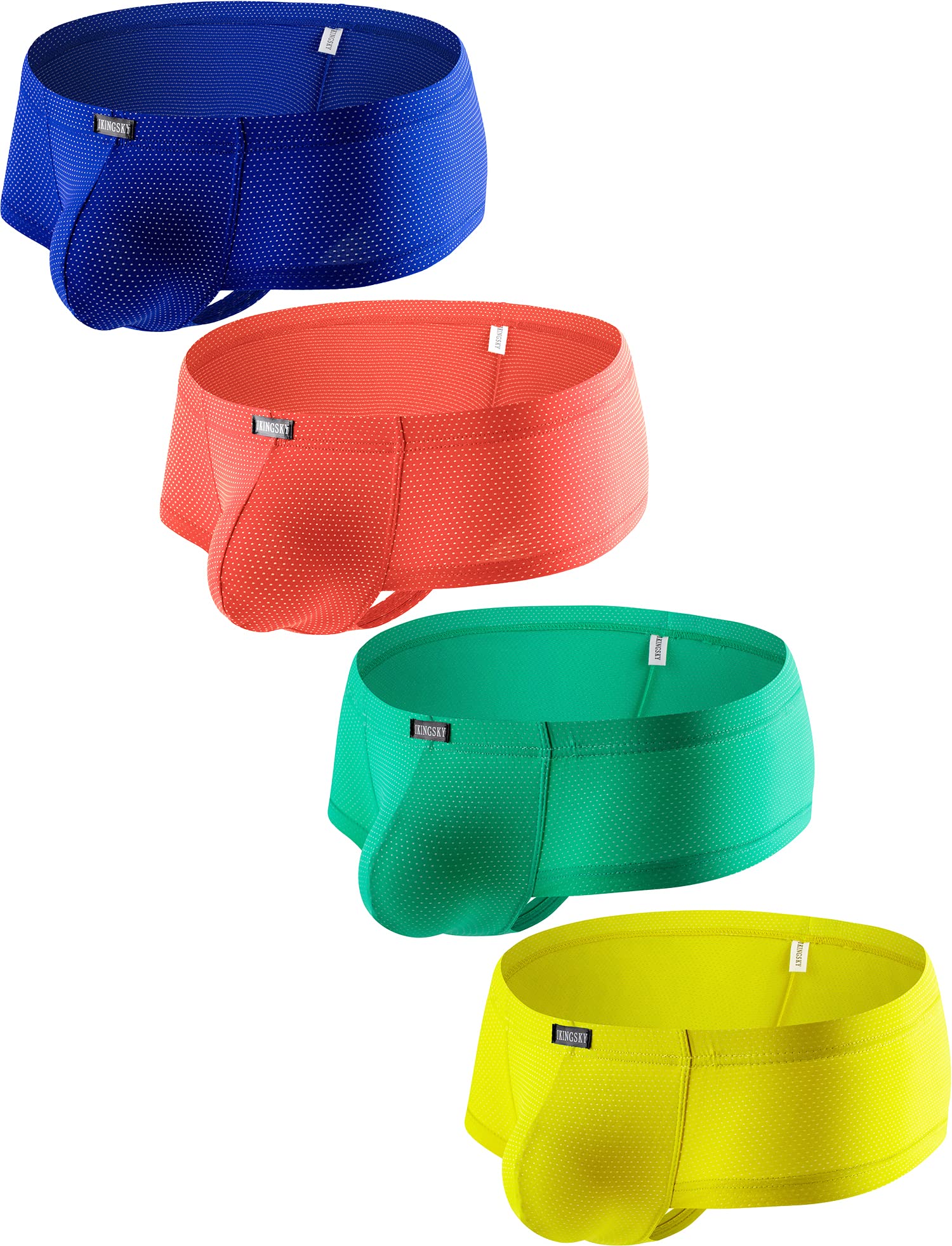 iKingsky Bolsa Travieso Boxers para Hombres Sexy Brasileño Mujeres Ropa Interior Cintura Baja Bolsa Tanga Calzoncillos