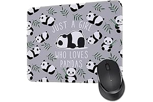Pandas Lovers Mouse Pad: The Perfect Accessory for Panda Enthusiasts