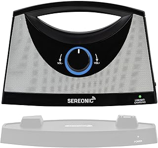 Extra Speaker Receiver Only for SEREONIC Wireless TV Speaker System â€“ TRANSMITTING Base and Audio Cables NOT Included â€“ Pairs with BT-200 for Use of Multiple Speakers Around The House