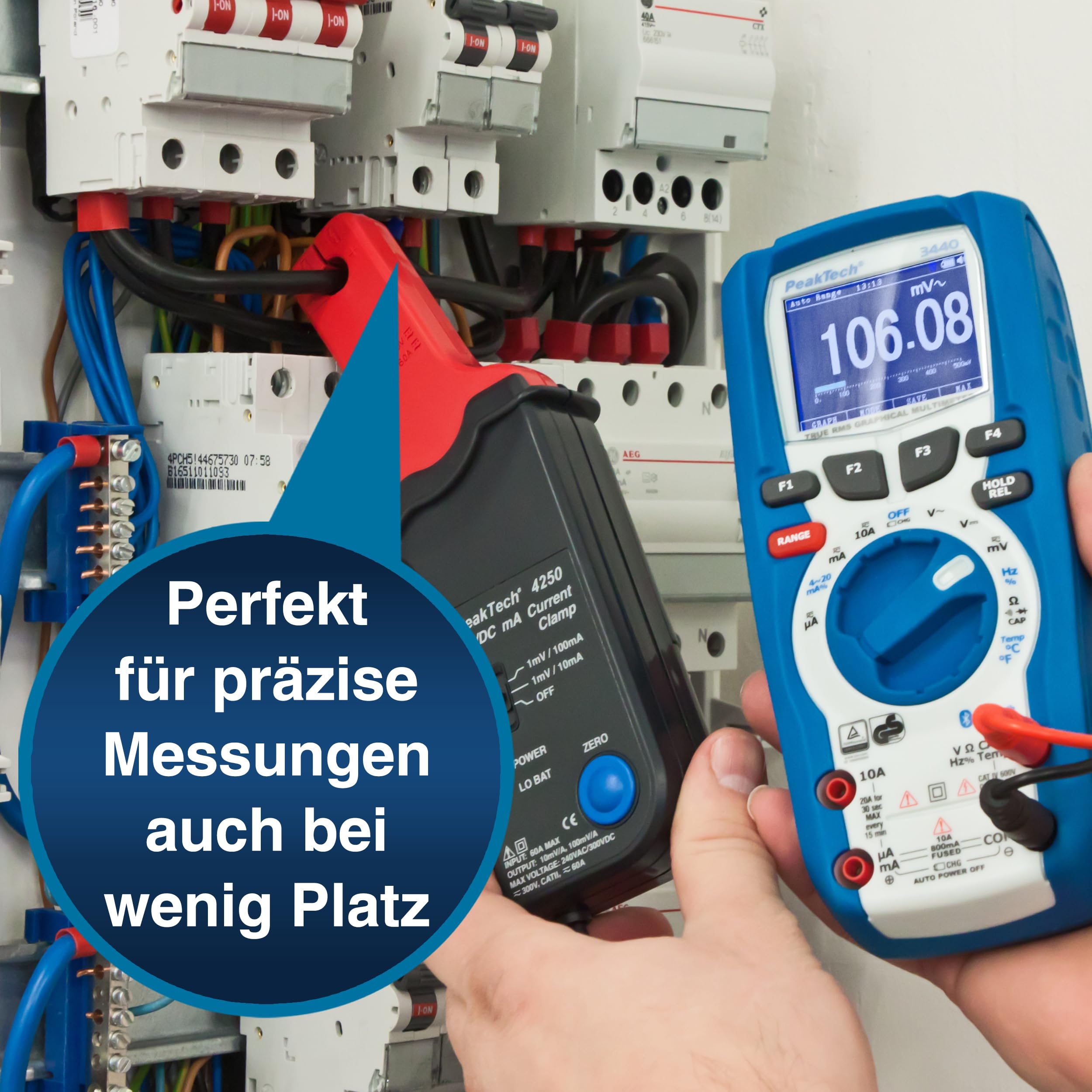 UNI-T UT-CS06A 400A AC Stroomtang, UT196/UT139C/UT117C Multimeter Optie Huidige Klem