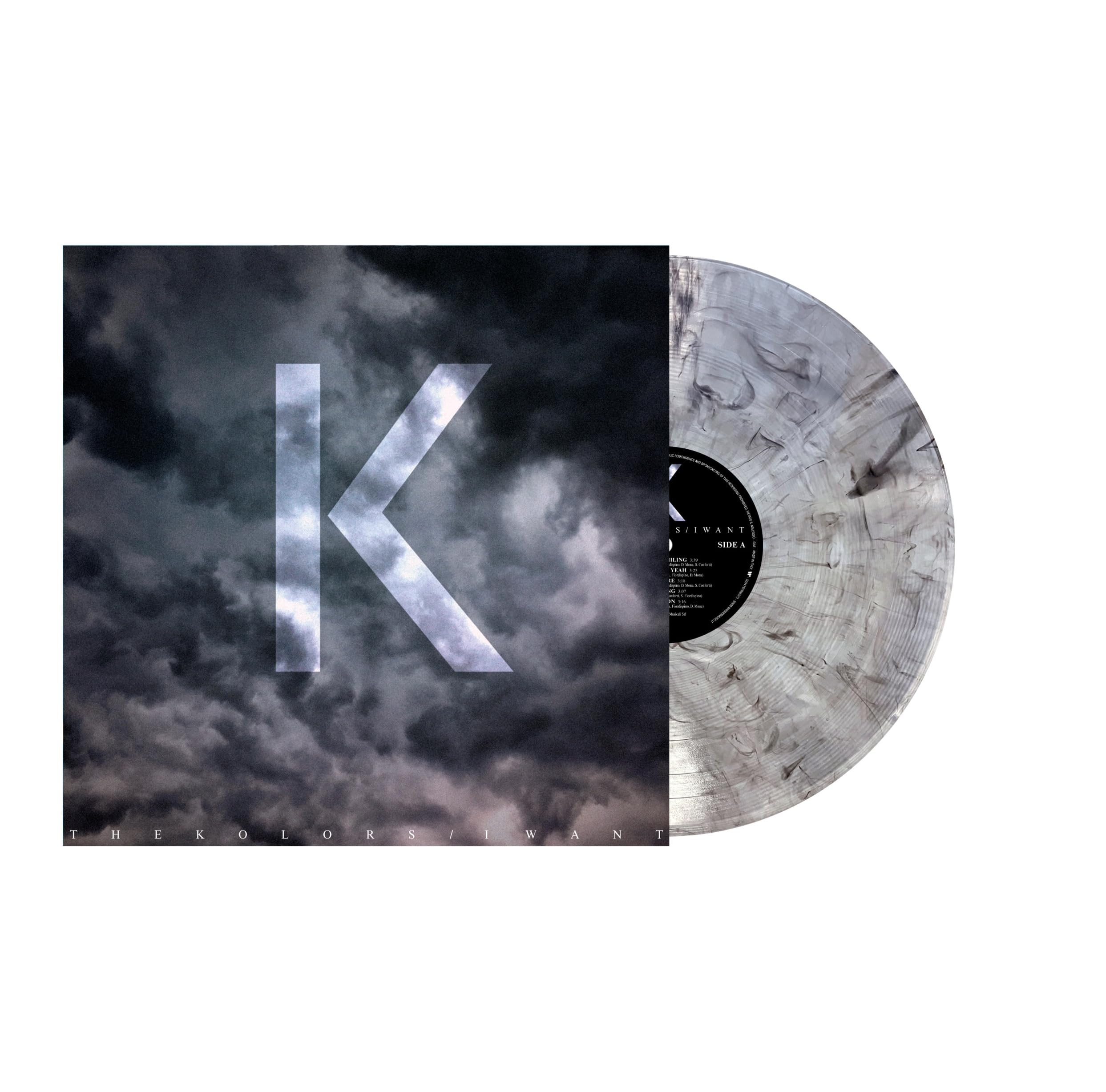 The Kolors I Want Vinyl LP 180 Gr. Colored Smoke Limited Edition New And Sealed