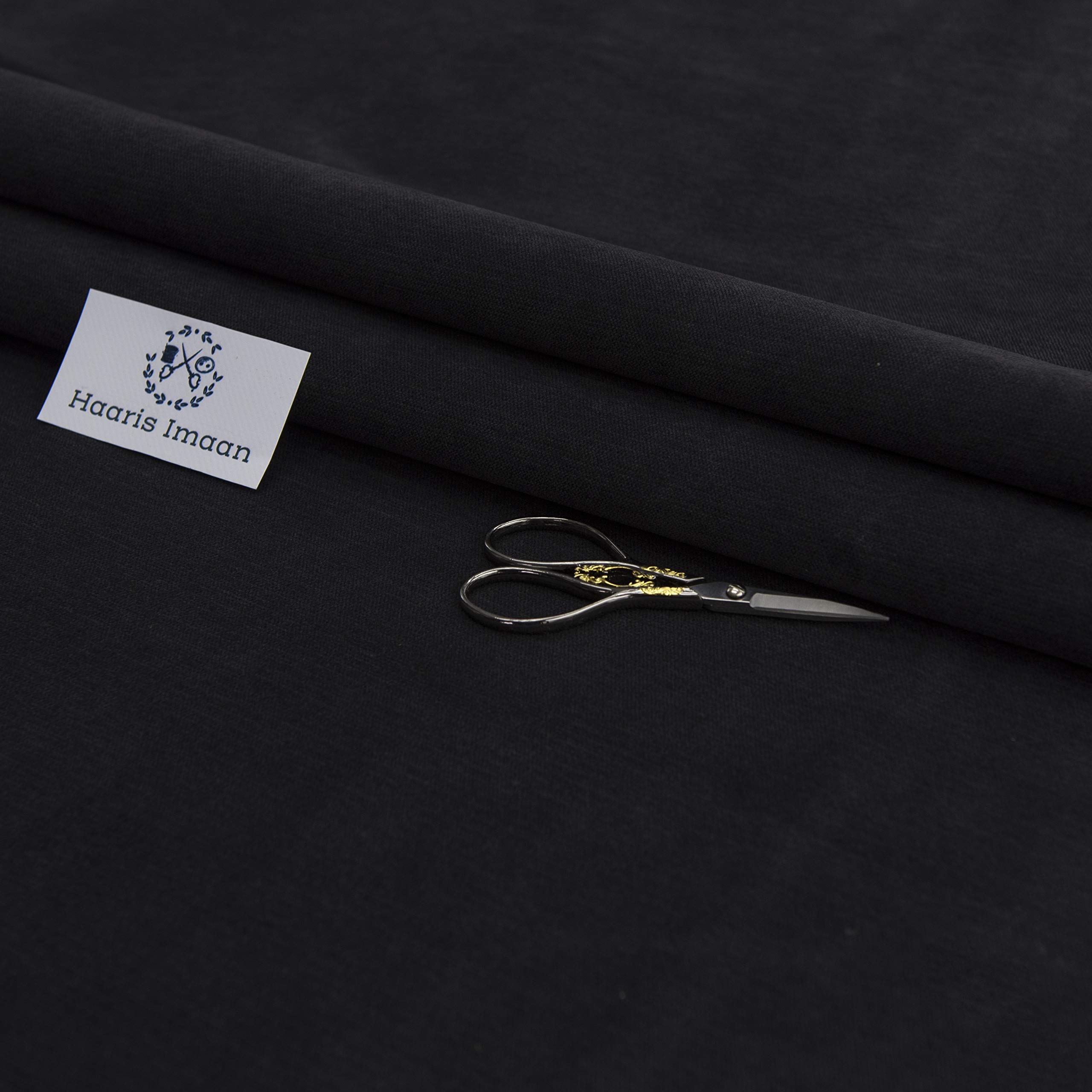 Haaris Imaan Soft Chenille Matt Upholstery Fabric | Fire Retardant | Perfect for Curtain, Cushion, Reupholstery, Soft Furnishings, Sofa | Fabric by the Metre