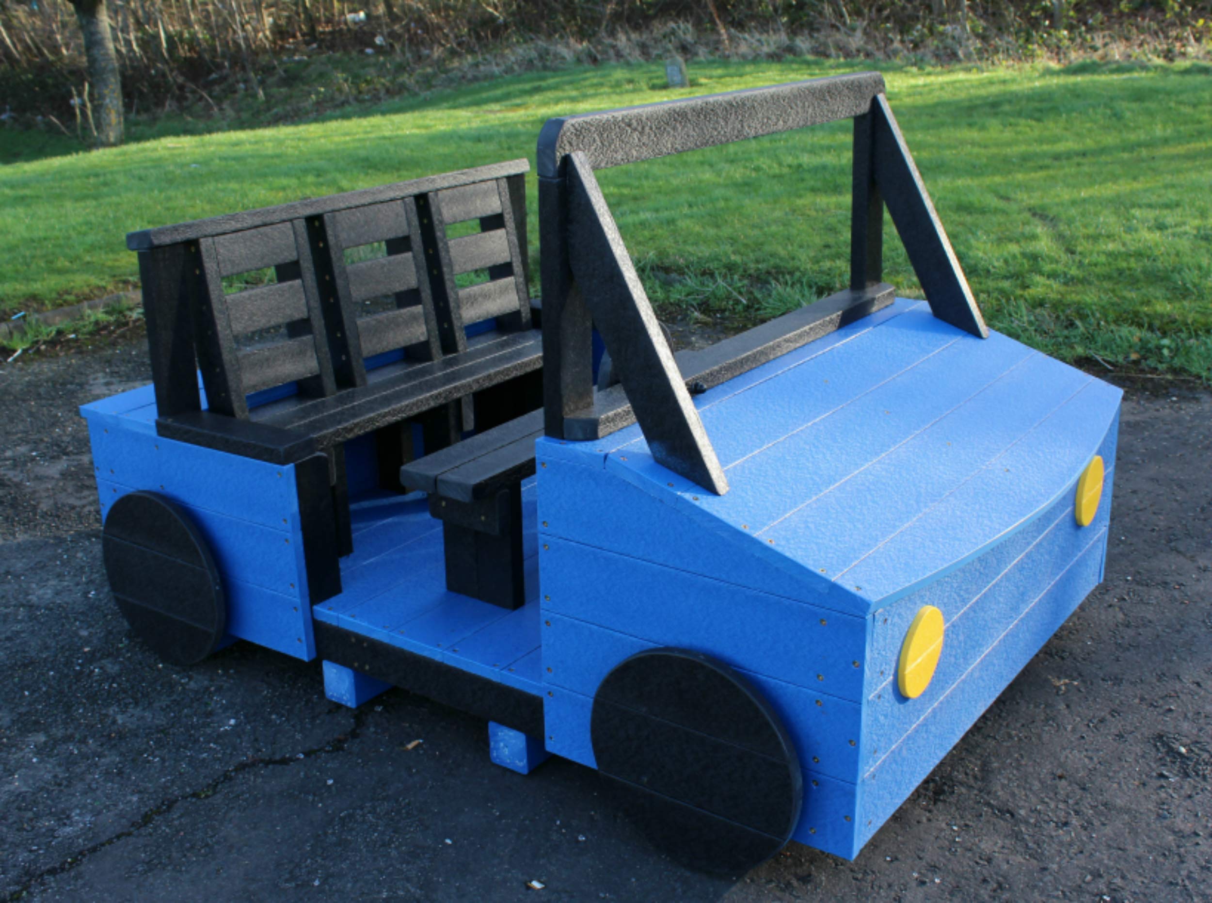 Office Needs Direct Outdoor Playground Car Weatherproof Recycled Plastic