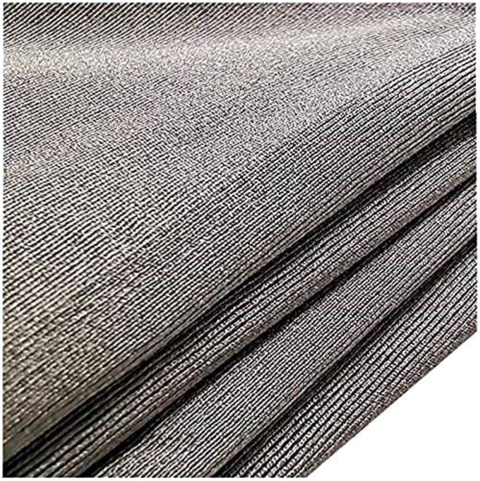 Tela de Fibra de Plata 150 cm / 59in Ancho, Material de protección EMF de radiación Bloqueador EMF, Traje de Tela Faraday para Jaula de blindaje