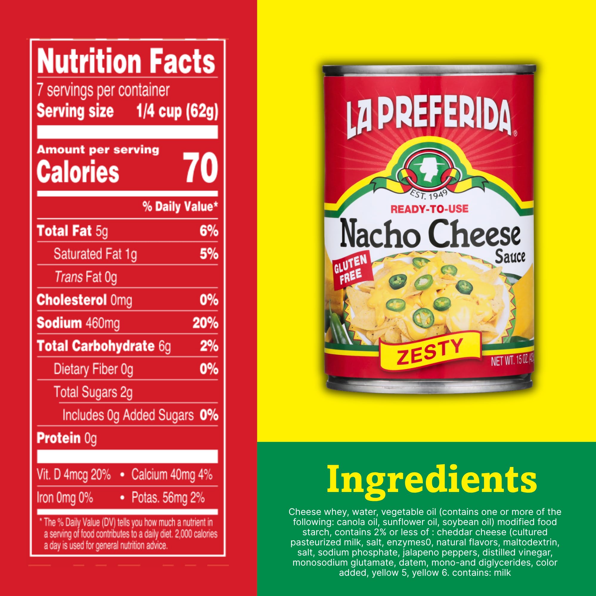 Sauce Nacho Cheese (Pack of 12) : Amazon.ca: Grocery & Gourmet Food