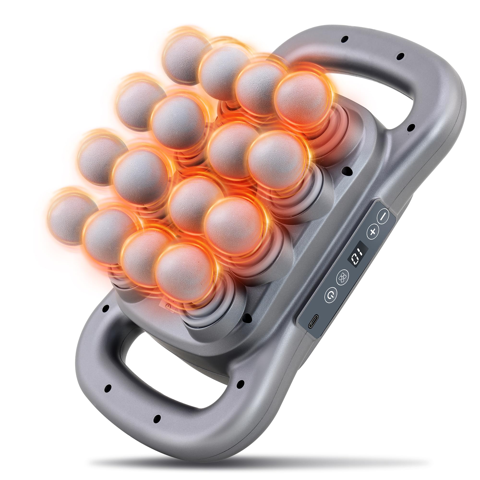 GAXEZO 16 Head Massage Gun Set