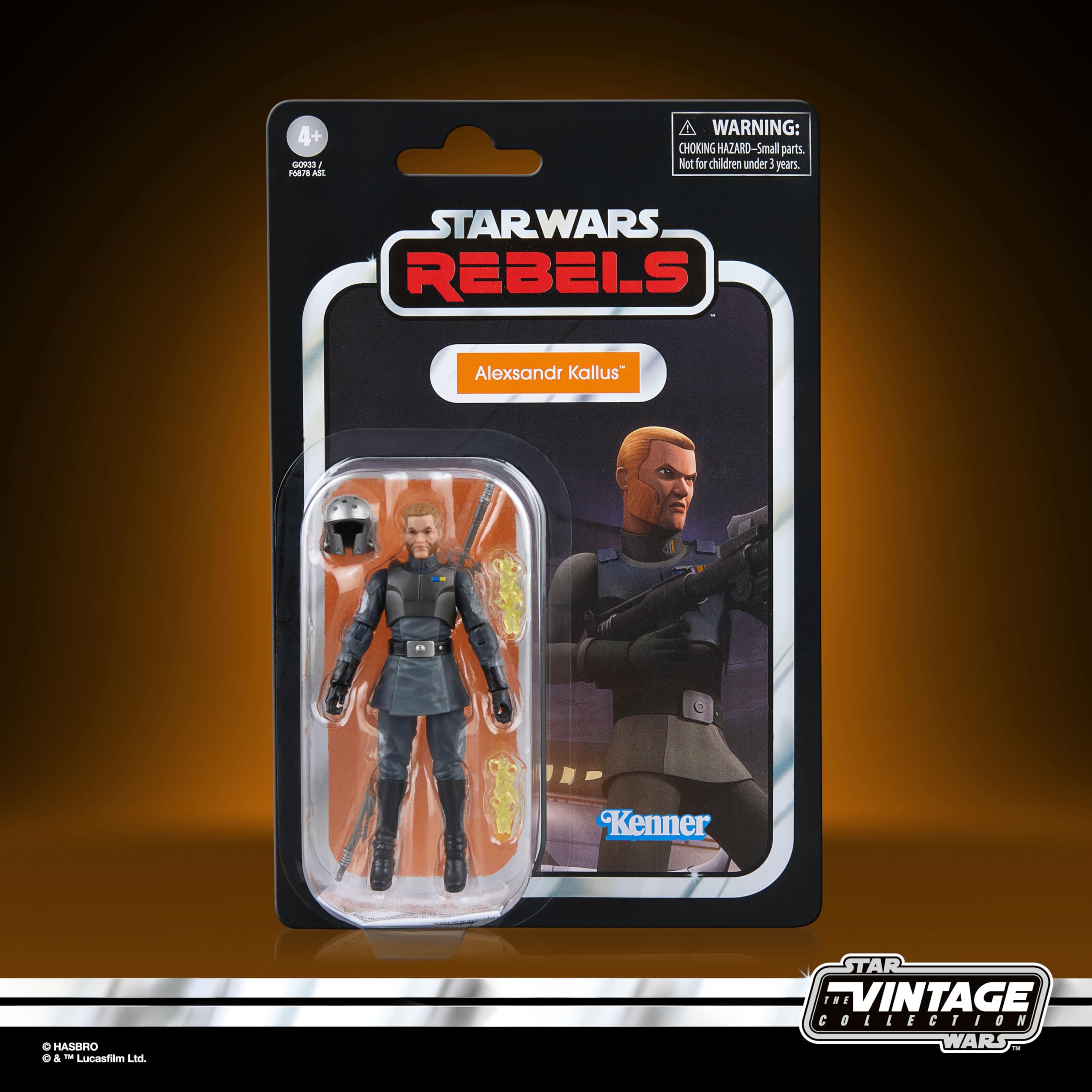 Star Wars The Vintage Collection Alexsandr Kallus, Rebels 9.5-cm Collectible Action Figure, Rm, 3.75 inches scale, 9.02 inches tall - Image 2