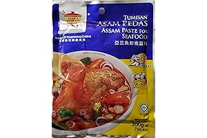 Tean's Gourmet Malaysian Traditional Asam Fish Paste 7oz- No MSG Added