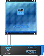 BLUETTI RVSolar All-in-One Solar System 5000W 5120WH: RV5 Hub + LiFePO₄ Battery 51.2V 100Ah (6000+ Cycles) for Camper Van, Trailer, Motorhome, Boat and Off-Grid Use (Basic Kit)
