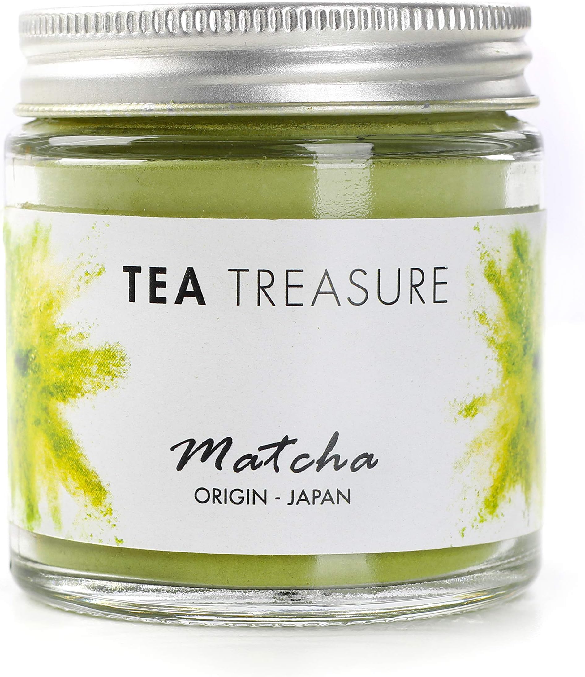 TeaTreasure Japanese Matcha Green Tea Powder for Detoxification - 50 Gm - High Antioxidants | NON - GMO | Vegan | Gluten Free | Stress Relief | Boost Immunity & Energy
