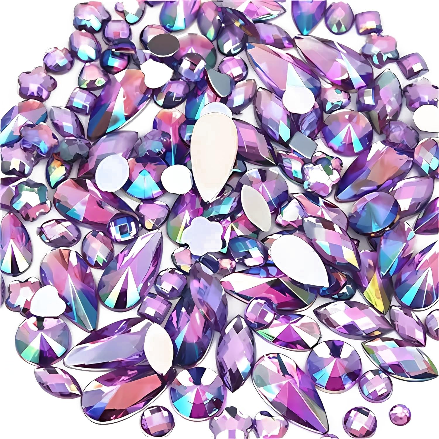 1400 AB Color Rhinestones - Craft Supplies & Party Decorations -9