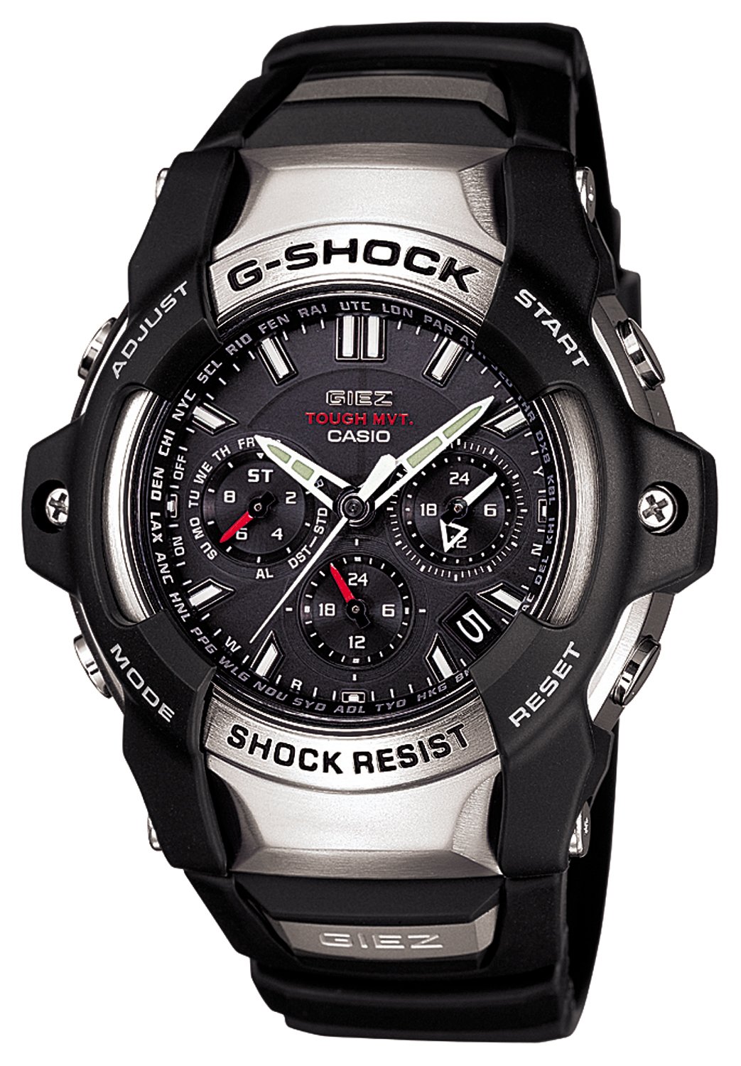 美品　カシオ　GS-1400　ソーラー電波　アナログ G-SHOCK GIEZ Amazon.co.jp: [カシオ] 腕時計 ジーショック GIEZ 電波ソーラー GS