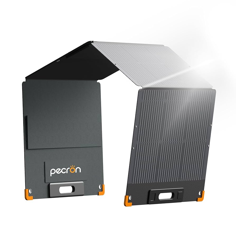 【中古】PECRON ソーラーパネル PV200 200W IP67 Pecron pv200 200w portable solar panel waterproof ip67