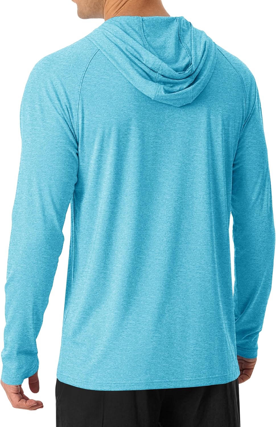 MAGCOMSEN Men's UPF 50+ Sun Shirts Long Sleeve Fishing Hoodie Shirt Lightweight Athletic Swim Running Hiking Rash Guard - Image 2