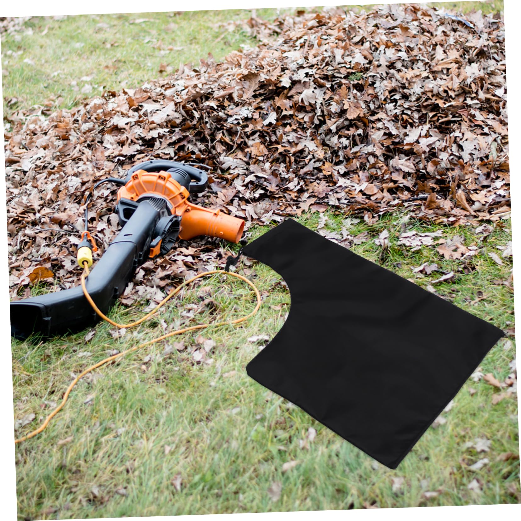 Yardwe 4 Pz Sacco raccolta foglie cadute borsa a foglia in tessuto oxford buster spolverino spazzatura vuoto borsa per foglia caduta sacchetti per soffiatori di foglie Panno Oxford Black