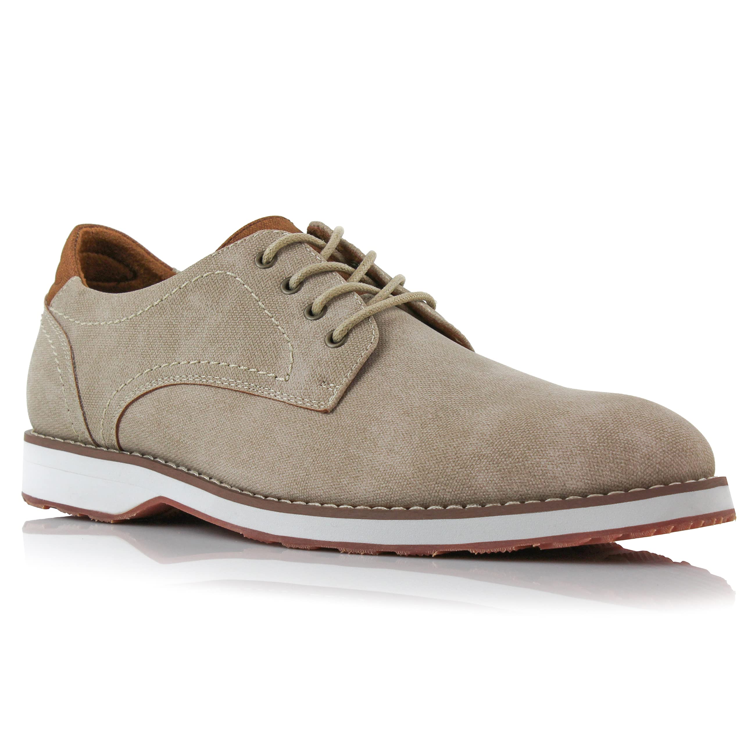 Ferro Aldo Men's Casual Dress Sneakers | Hybrid Oxford & Classic Low-Top Styles | Lace-Up Fashion Shoes