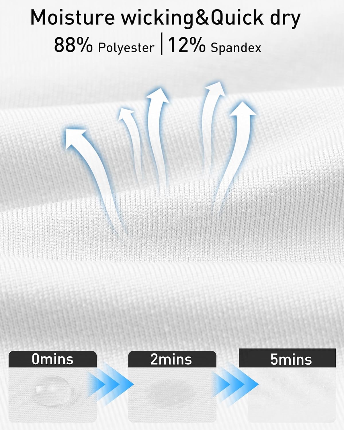 Boys Compression Shirt Long Sleeve, 3 Pack Kids Baseball Athletic Undershirt, Youth Quick Dry Base Layer for Football - Image 6