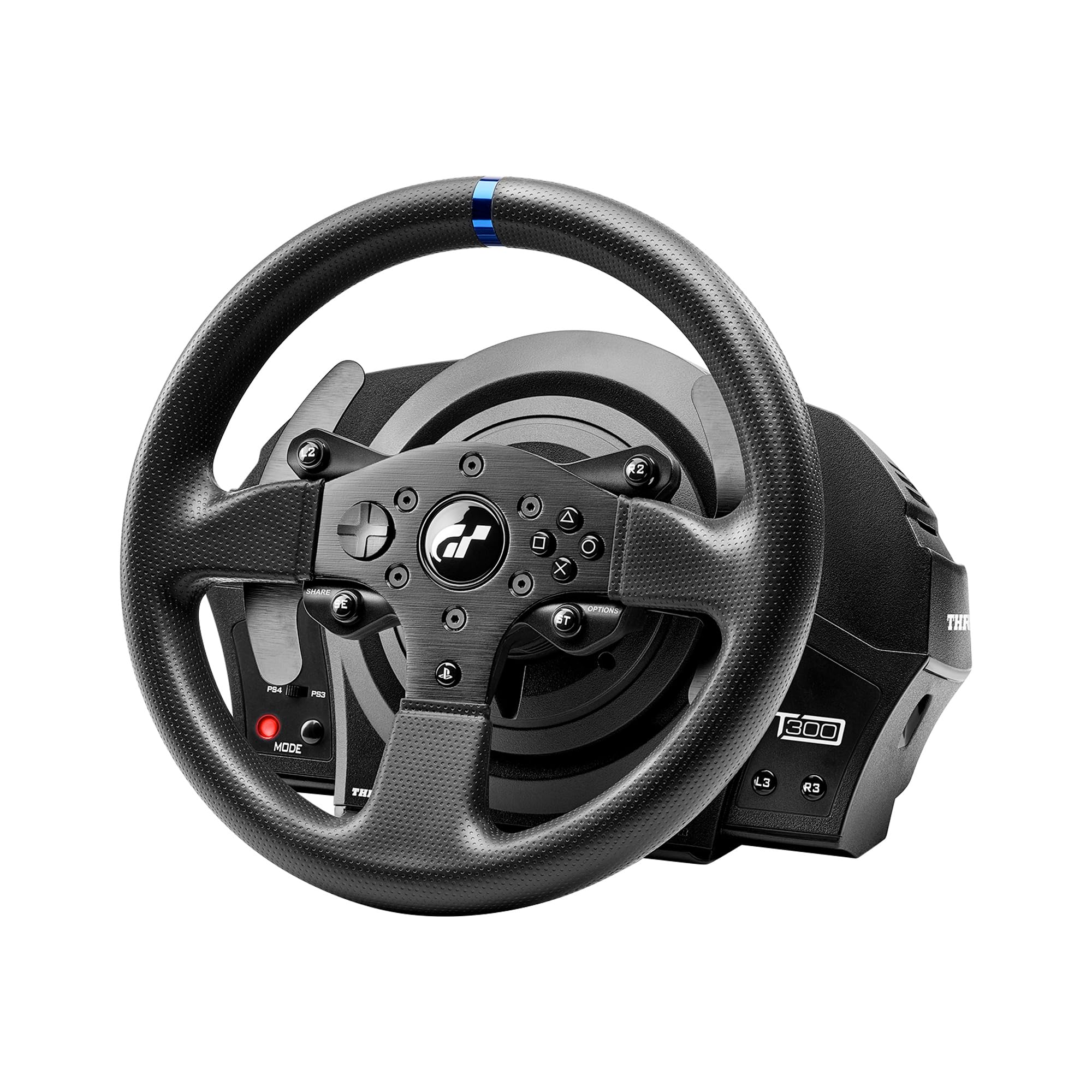 Thrustmaster T300RS GT & TH8S – Volante da Corsa e Leva del Cambio di Alta Gamma per PS5, PS4, PC – Force Feedback Realistico e Precisione Ottimale