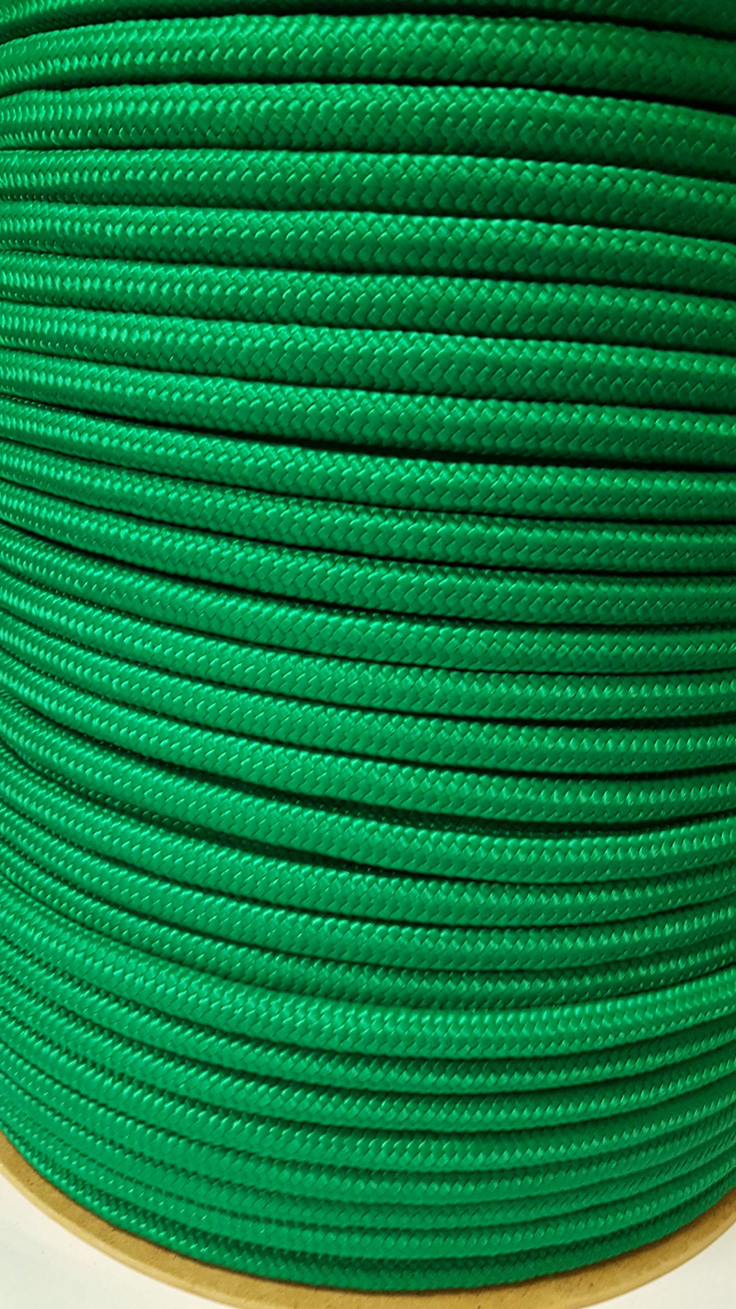 5mm Green Strong Braided Polypropylene Plaited Poly Rope Cord Yacht Boat Sailing (Length : 10m)