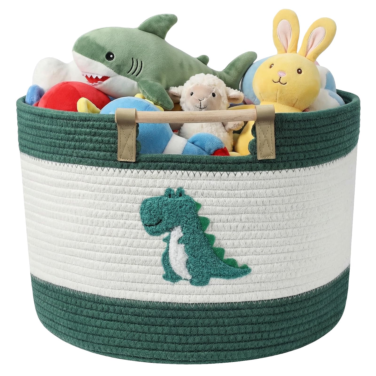 Panier de rangement coton tissé multifonctionnel cadeau bébé idéal - 8