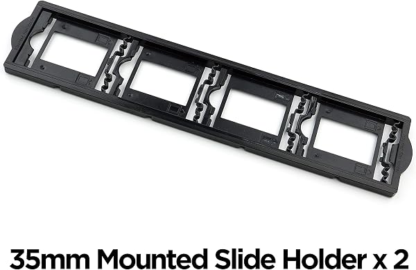 Plustek 2 x 35 mm Mounted Slide Holders (Positive), for OpticFilm 72~83 Series use only (8100 & 8200i & 8300i) - 2