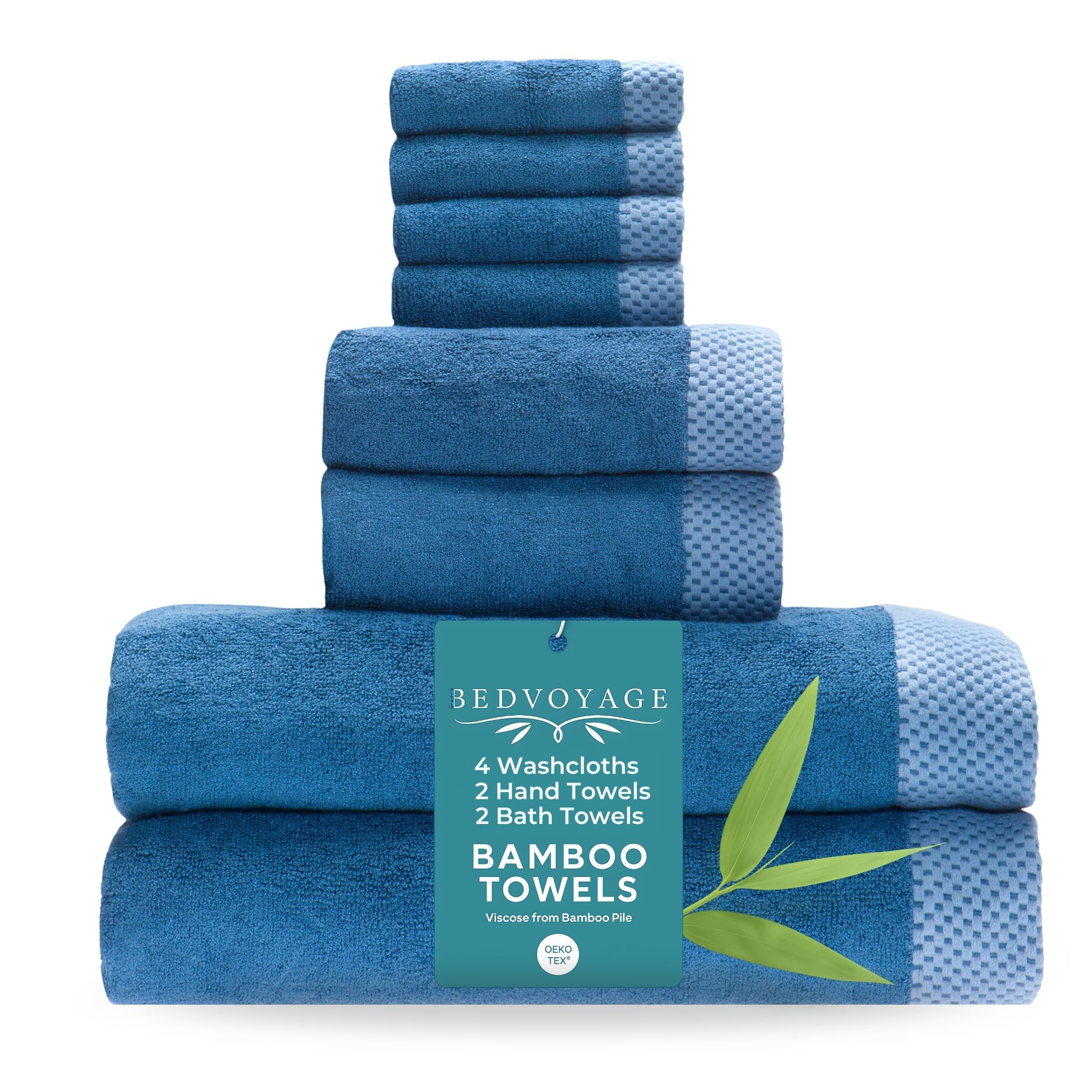 Set di asciugamani da bagno di lusso spessi e assorbenti