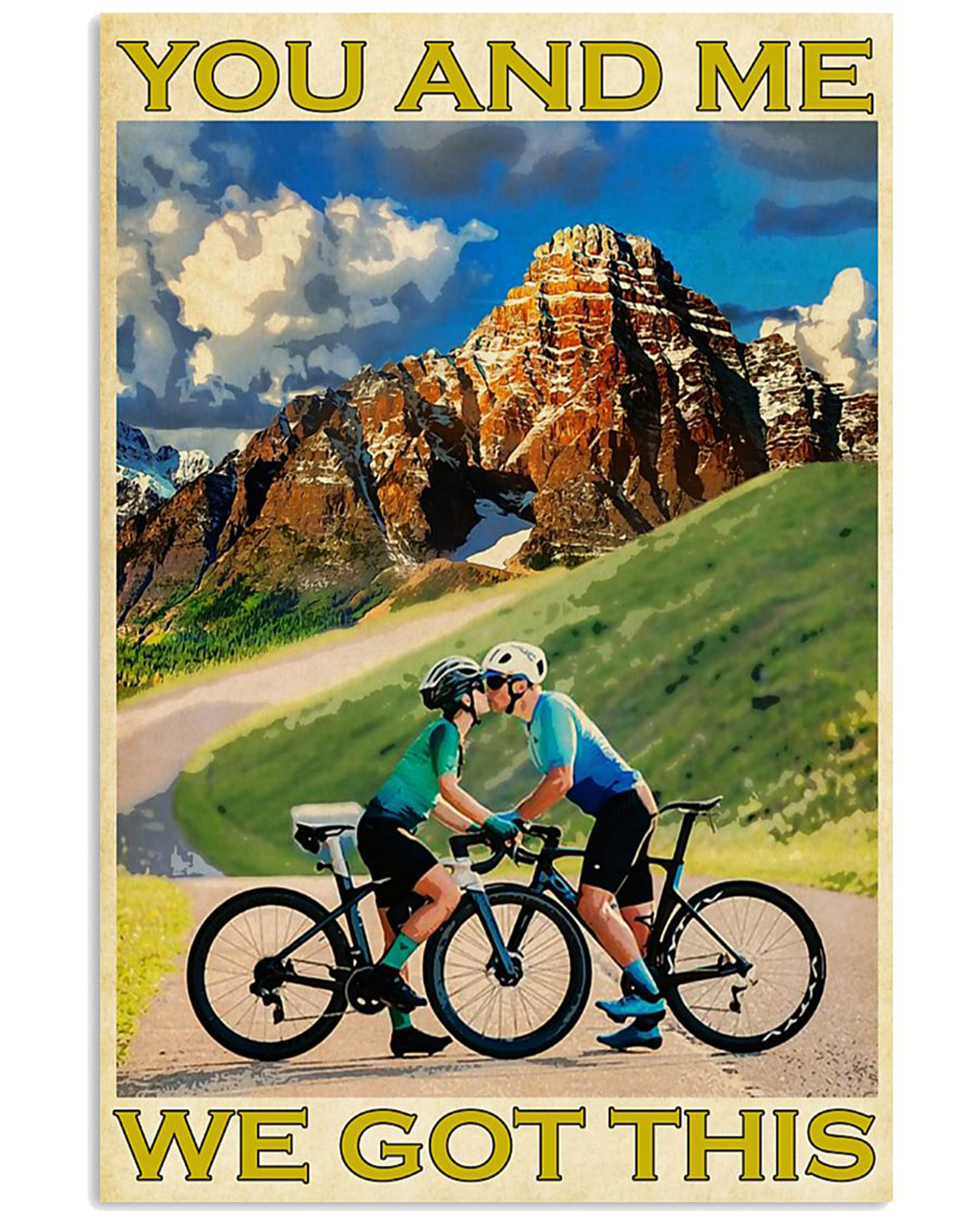 Biopracess Metalpostera50760 Cycling We Got This Ta For Home Garden Poster Plaque Decor Gallery Wall Tin Sign 8X12 Inch
