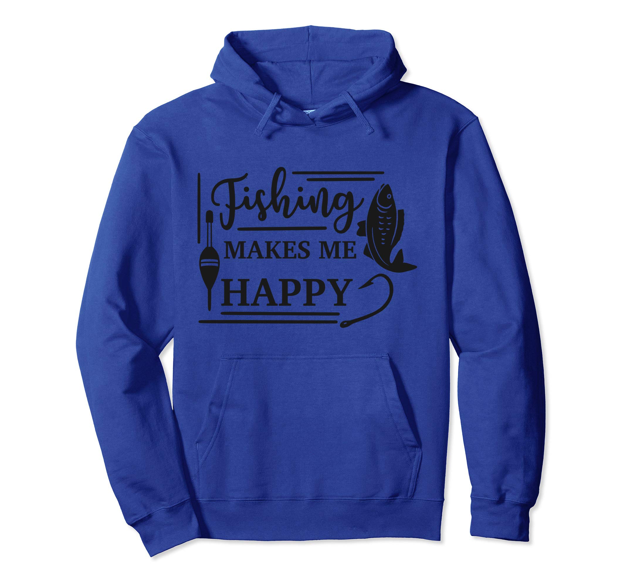Blazze Fishing CoFishing Makes Me Happy Pullover Hoodie