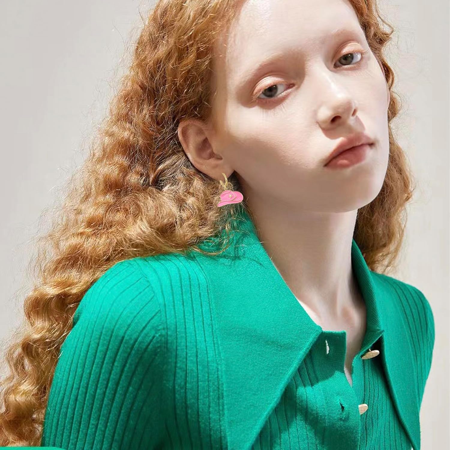 Boot Hat Western Earrings for Women Cowboy Hat Boho Dangle Earrings for Ladies - Image 4