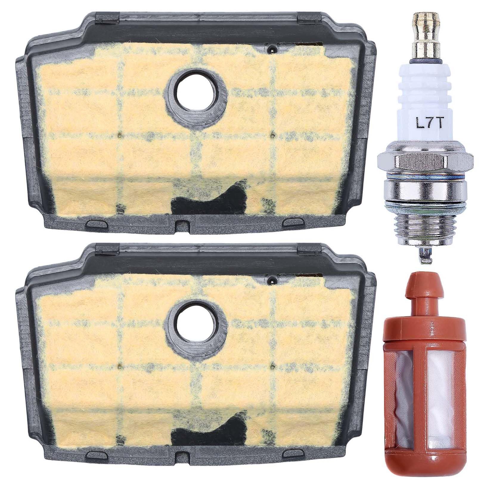 Kit filtre à air pour tronçonneuse Stihl MS192 T et filtre à carburant MS260 de remplacement