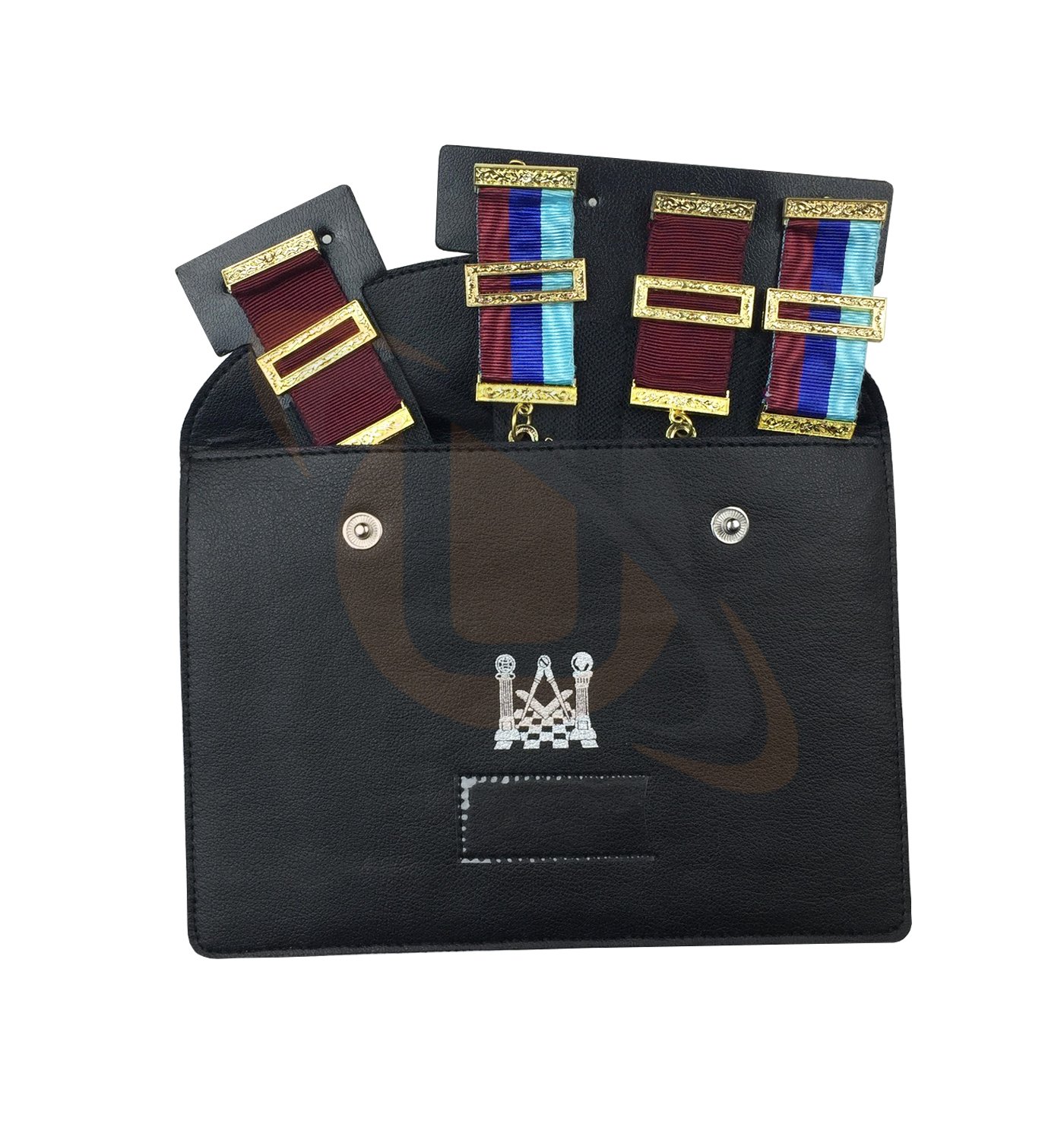 High Quality Masonic Regalia Pocket Jewel Holder/Wallet masonic carry case (X Large)
